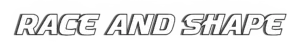 Race And Shape logo written
