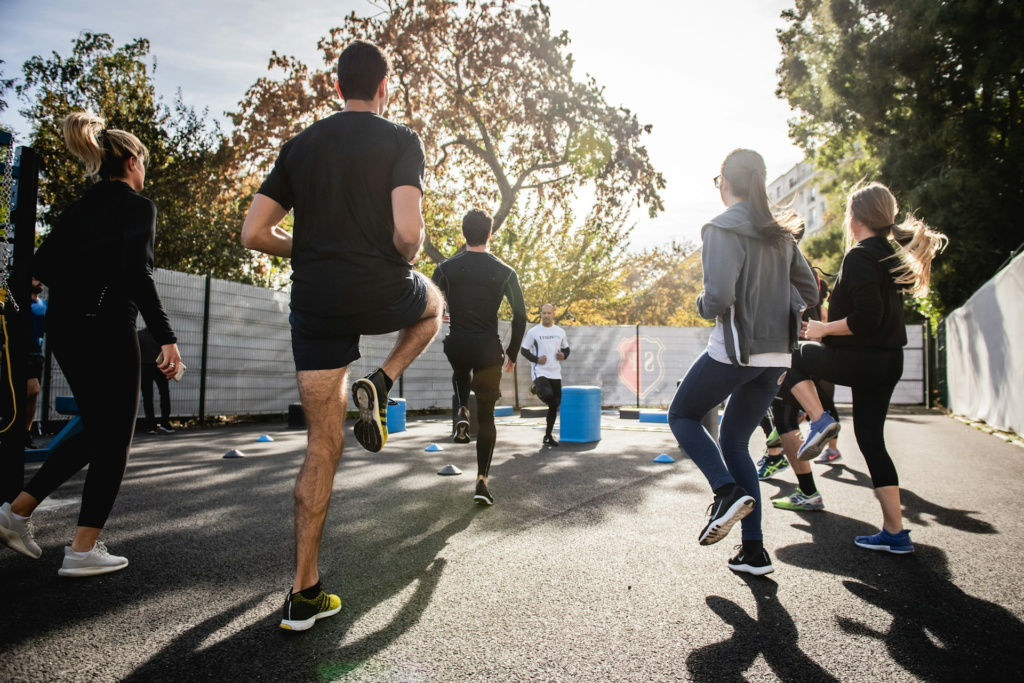 Aspect social de la course à pied : courir entre ami ou collègue